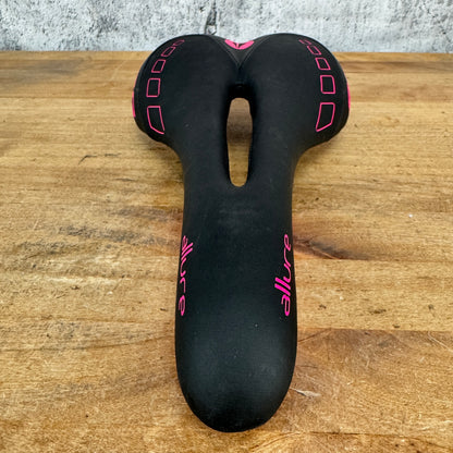 SDG Allure Ti Womens 143mm 7x7mm Titanium Rails Pink Bike Saddle 259g