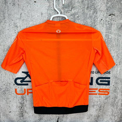 Light Use! Black Sheep Vortex Pro Men's Medium Orange Cycling Jersey 80g Ultralight