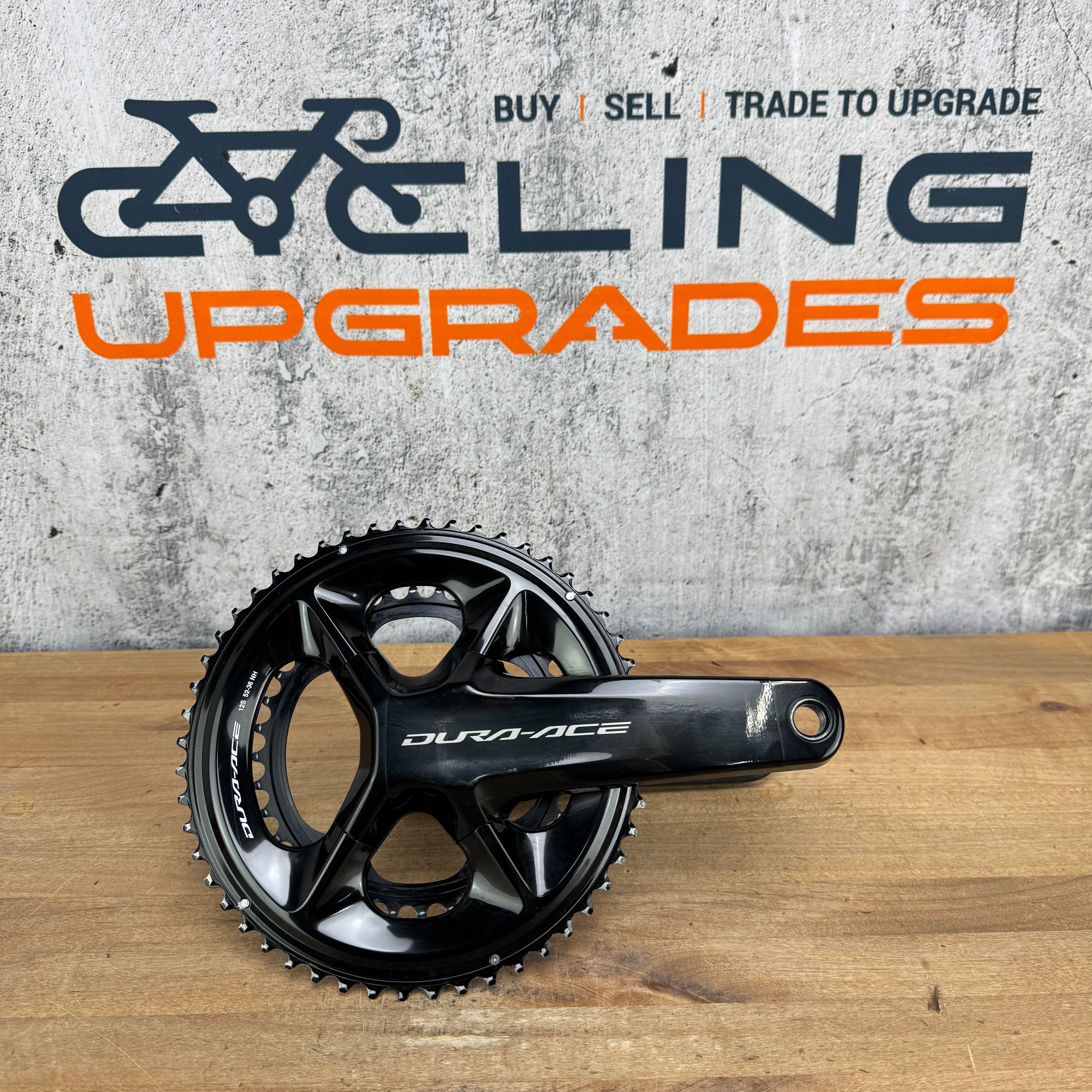 Low Mile! Shimano Dura-Ace FC-R9200 4iiii Power Meter 172.5mm 52