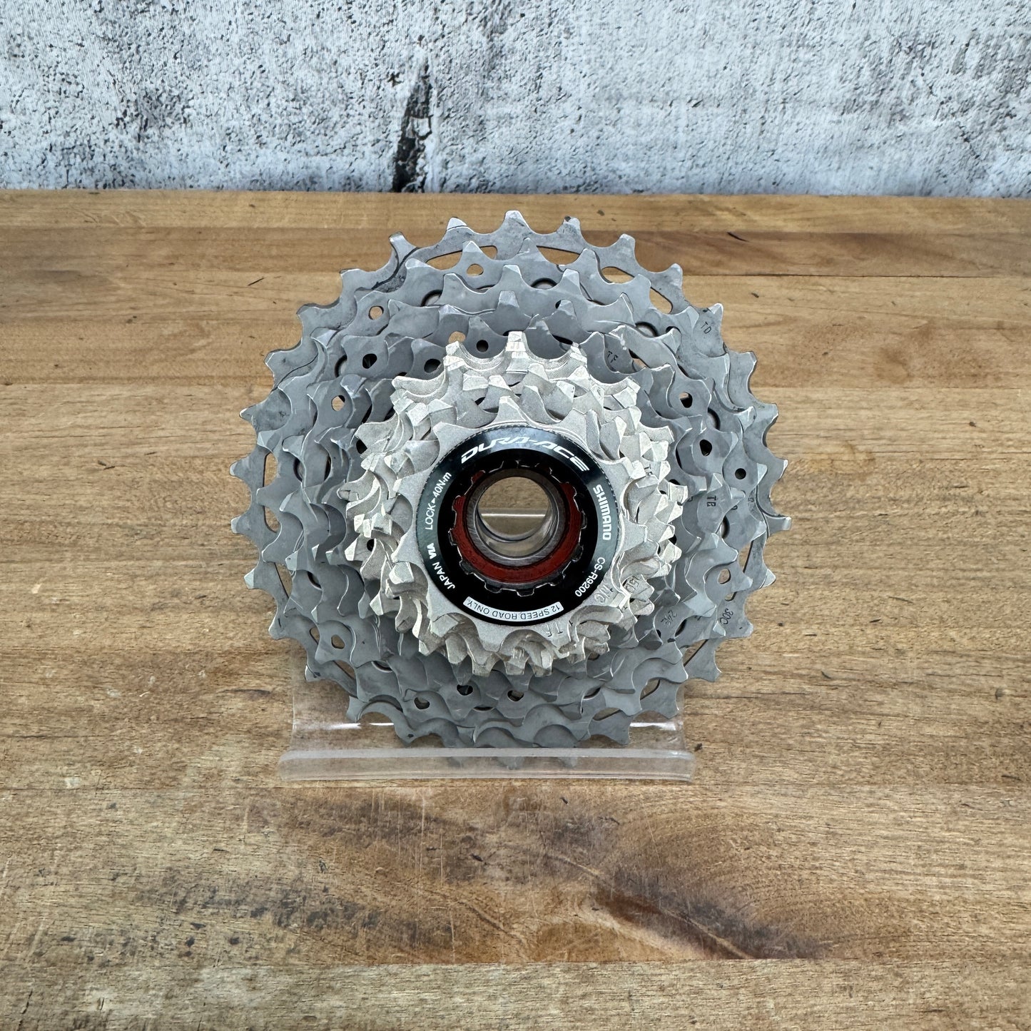 Low Mile! Shimano Dura Ace CS-R9200 11-30t 12-Speed "Light Wear" Cassette 226g