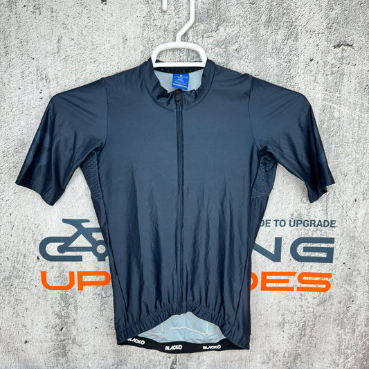 Black Sheep Essentials Team Men's Small Short Sleeve Navy Blue Cycling Jersey