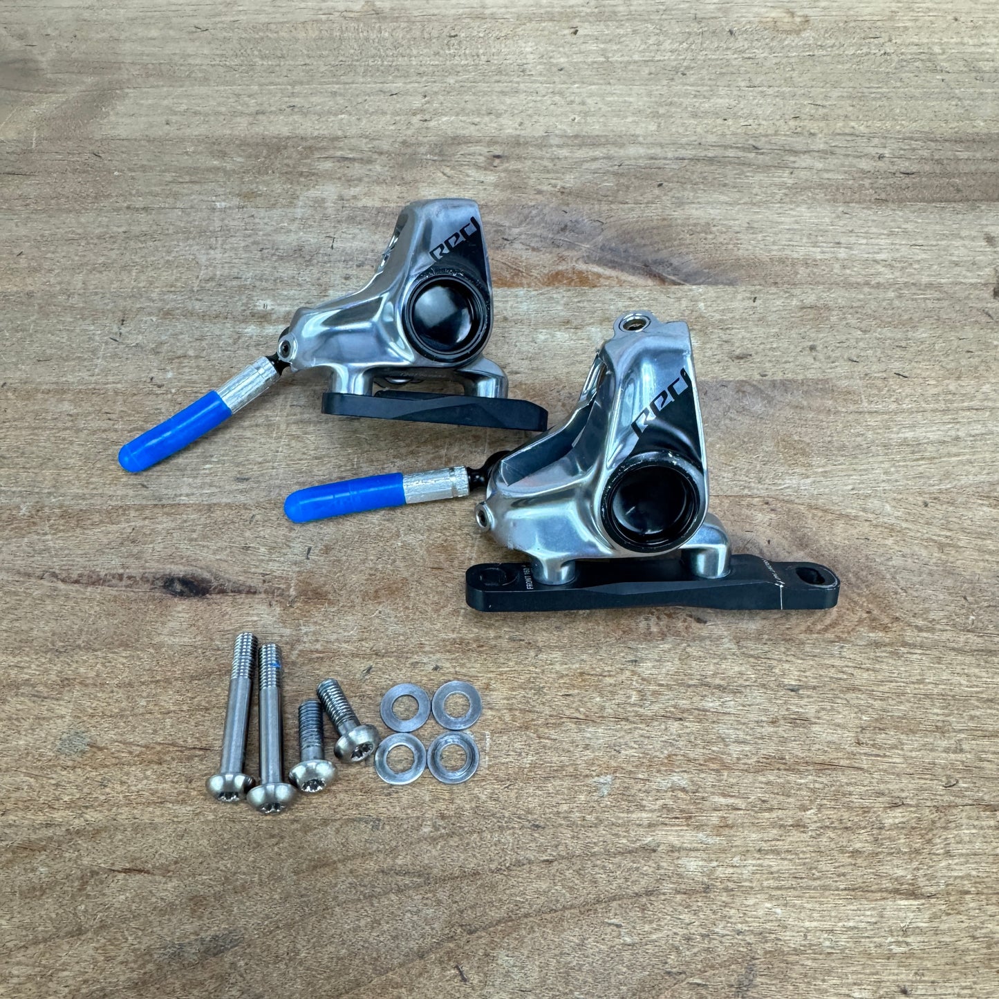 SRAM Red AXS Flat-Mount Monoblock Hydraulic Disc Brake Calipers 242g