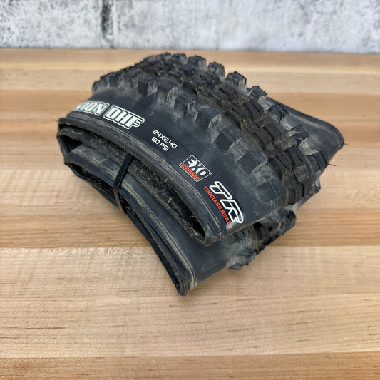 Light Use! Maxxis Miniion DHF 24" x 2.4" EXO Tubeless Single MTB Bike Tire