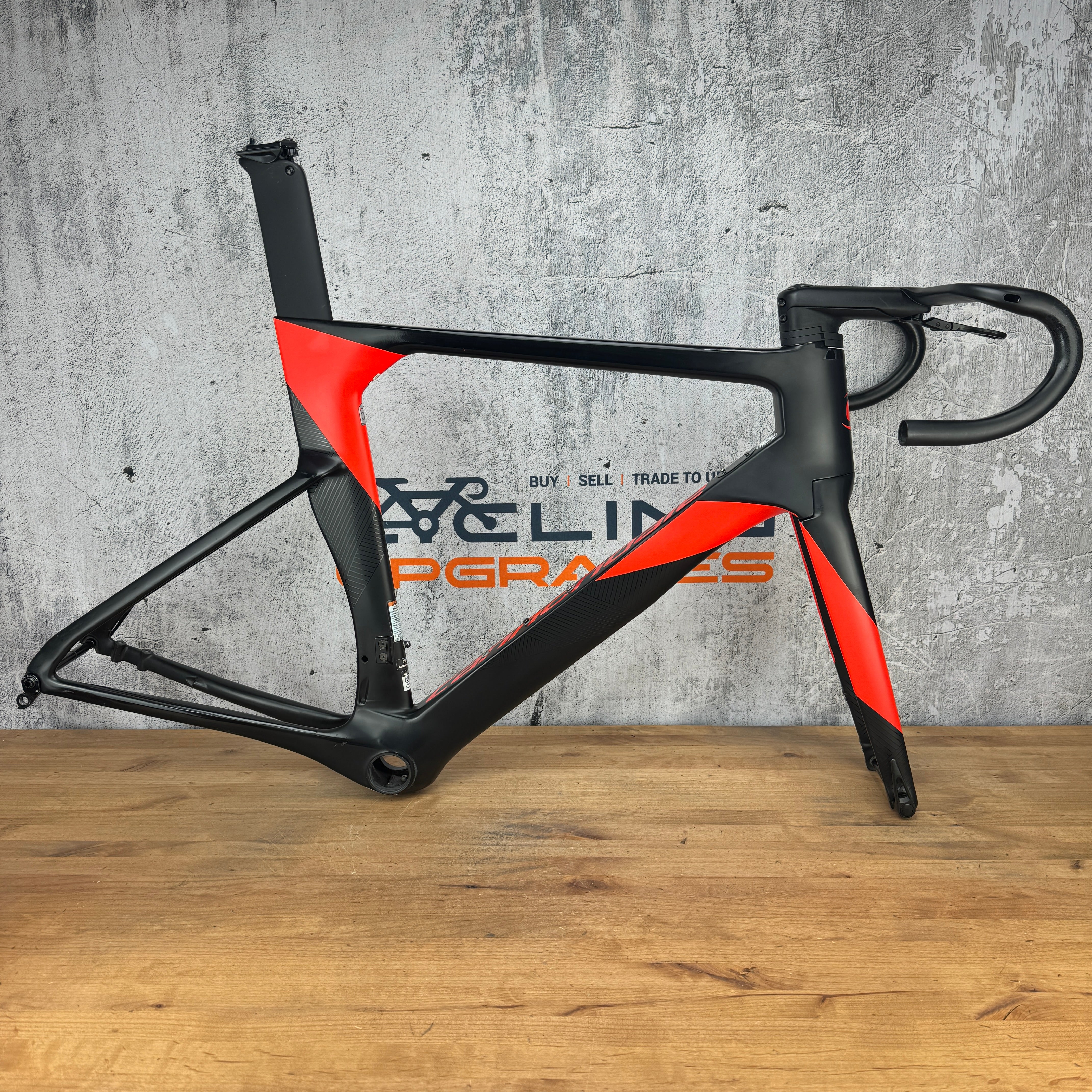 2019 Cannondale SystemSix 56cm Carbon Disc Brake Frameset 700c 2800g CyclingUpgrades