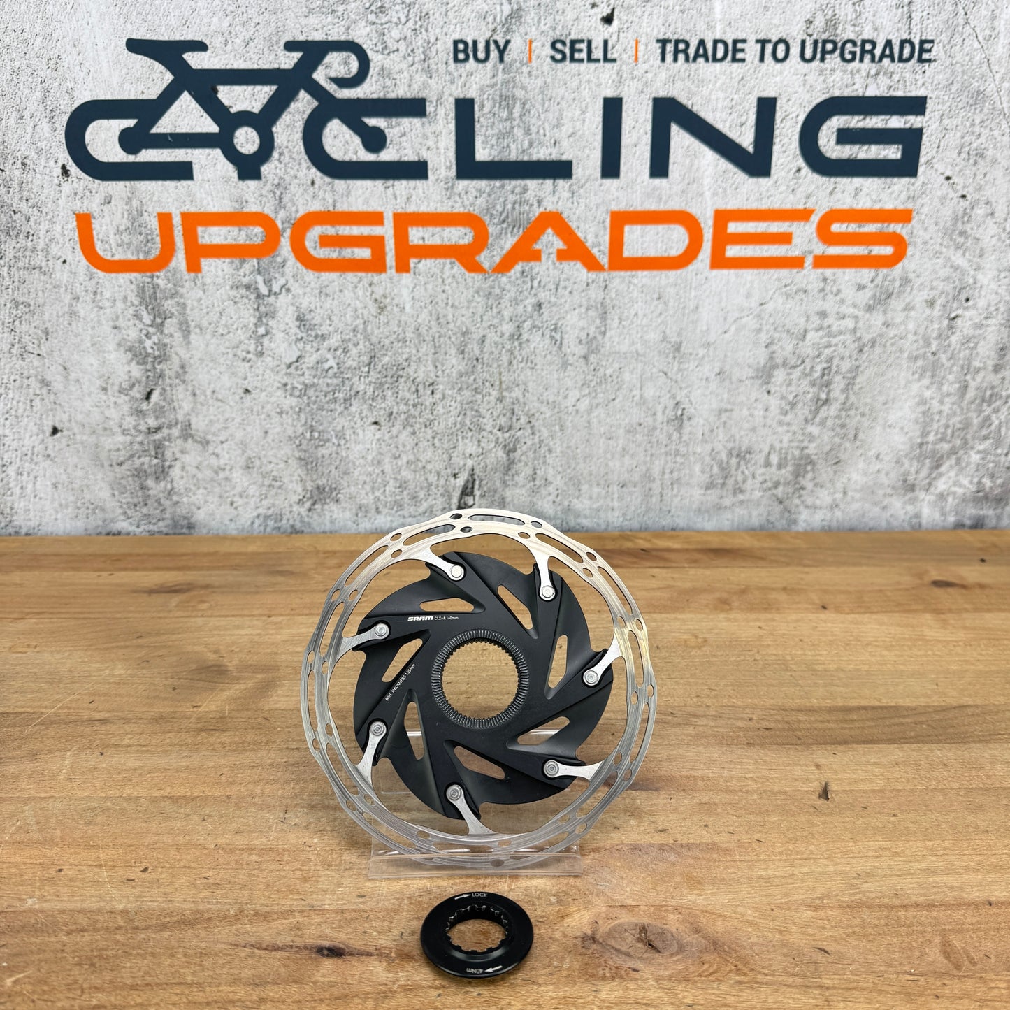 SRAM CLX-R Centerline Center Lock 160mm Disc Brake Rotor w/ Lockring 128g