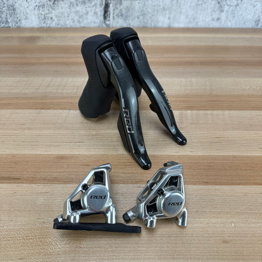 SRAM Red AXS HRD E1 Electronic 12-Speed Bike Shifters w/ Brake Calipers 575g