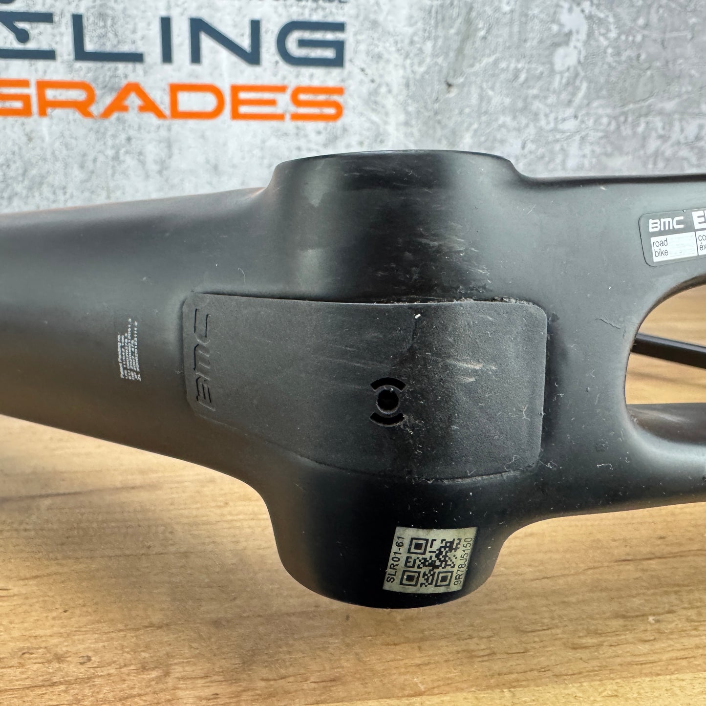 2020 BMC Teammachine SLR 01 61cm Rim Brake Carbon Frameset 700c 1695g