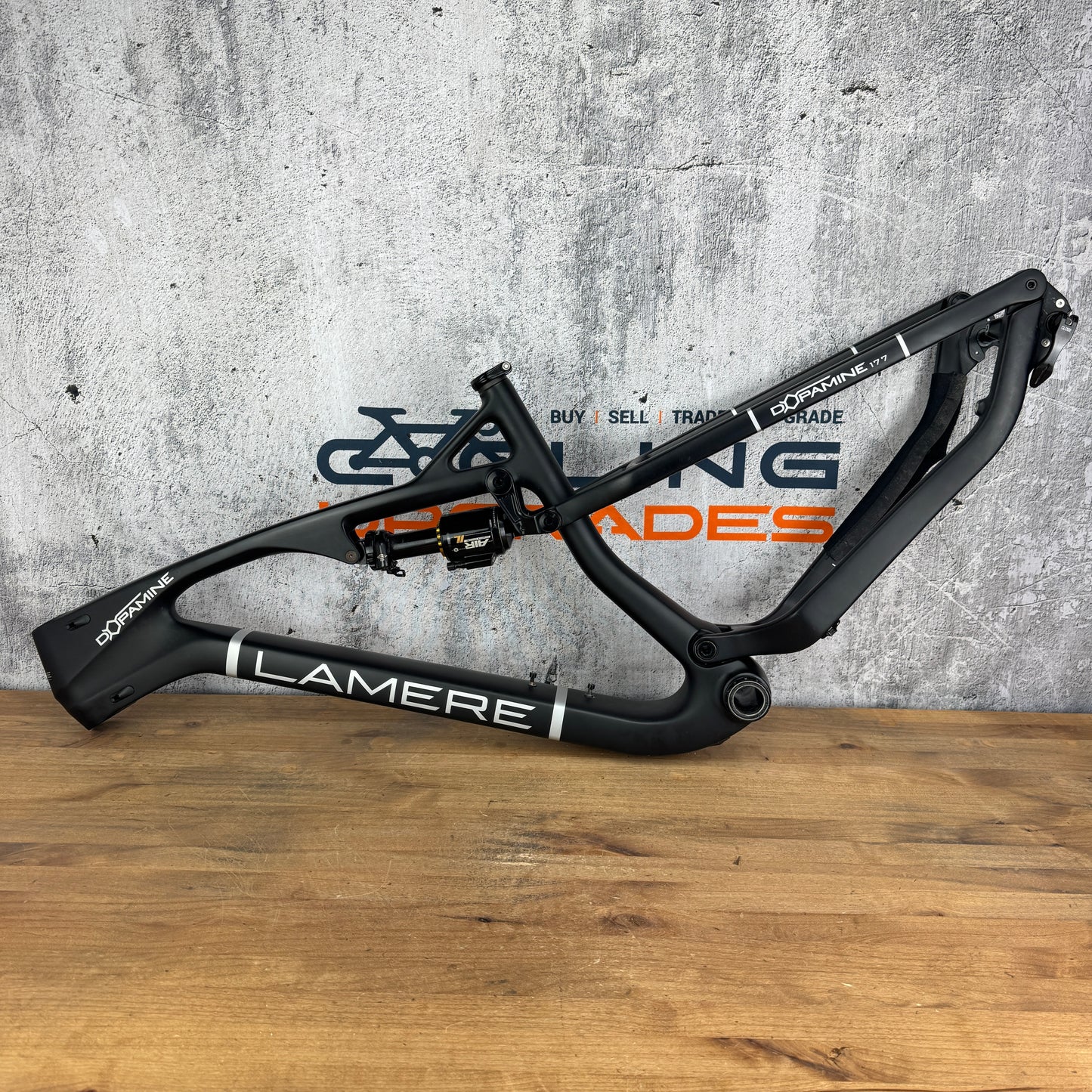 Lamere Dopamine Medium Carbon Fat Bike Disc Brake Frameset 26" 2857g