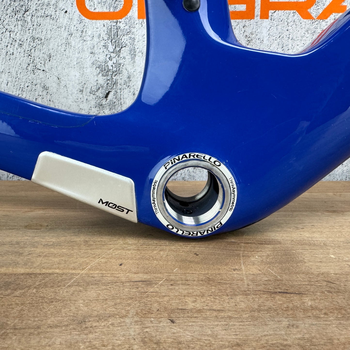 2022 Pinarello Dogma F Size 51.5 Carbon Disc Brake Frameset 700c Blue 2208g