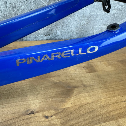 2022 Pinarello Dogma F Size 51.5 Carbon Disc Brake Frameset 700c Blue 2208g