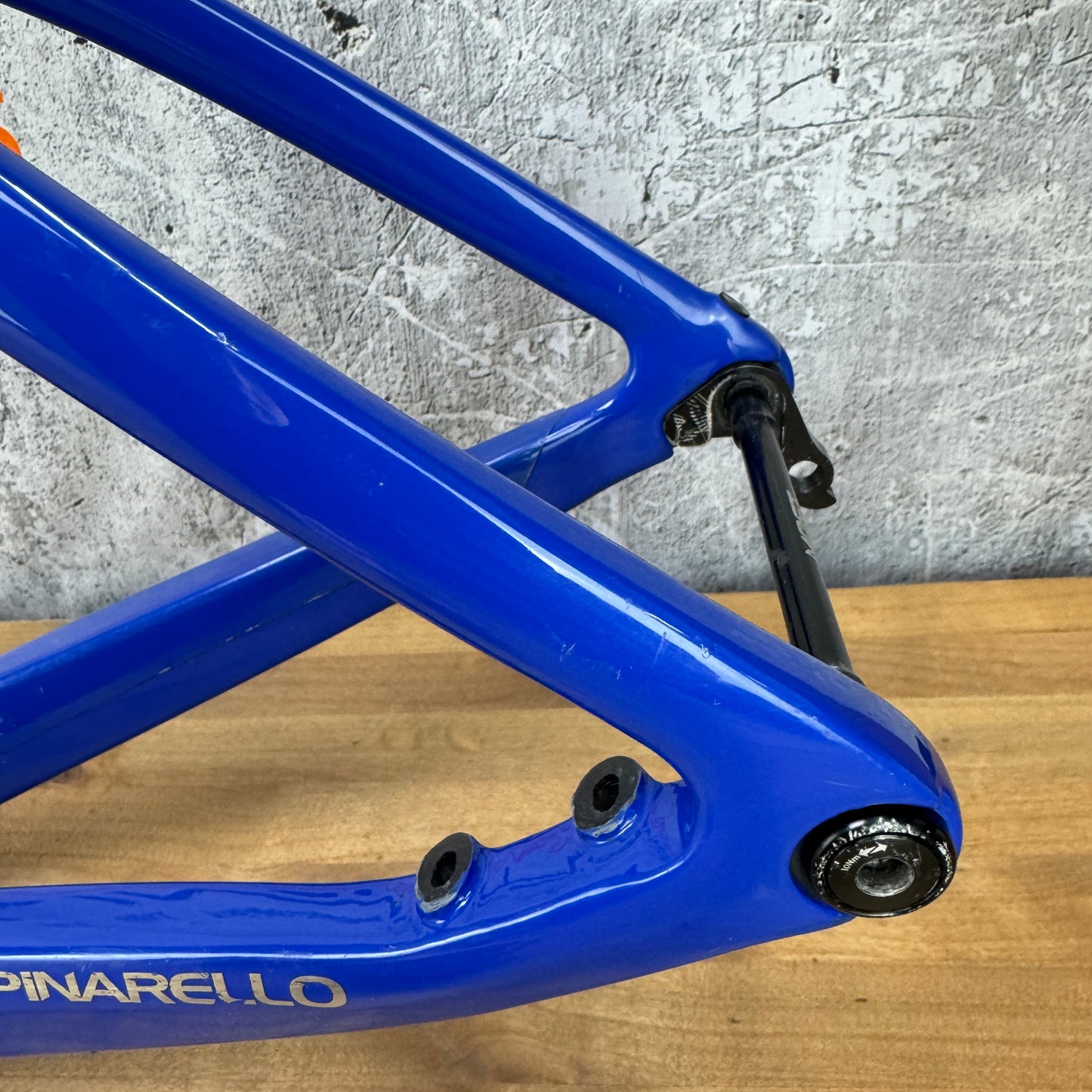 2022 Pinarello Dogma F Size 51.5 Carbon Disc Brake Frameset 700c Blue 2208g