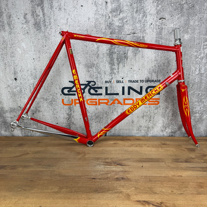 Eddy Merckx MX Leader Lugged Steel 59cm Rim Brake Frameset Columbus MXL MAX