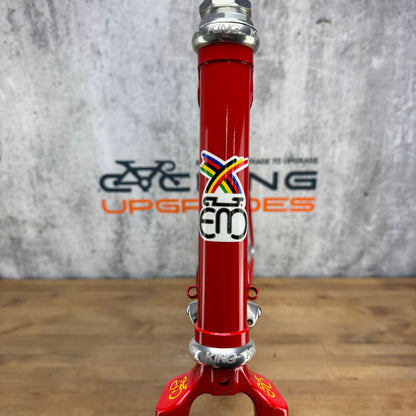 Eddy Merckx MX Leader Lugged Steel 59cm Rim Brake Frameset Columbus MXL MAX