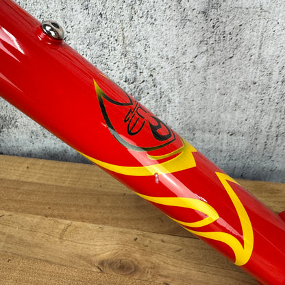 Eddy Merckx MX Leader Lugged Steel 59cm Rim Brake Frameset Columbus MXL MAX