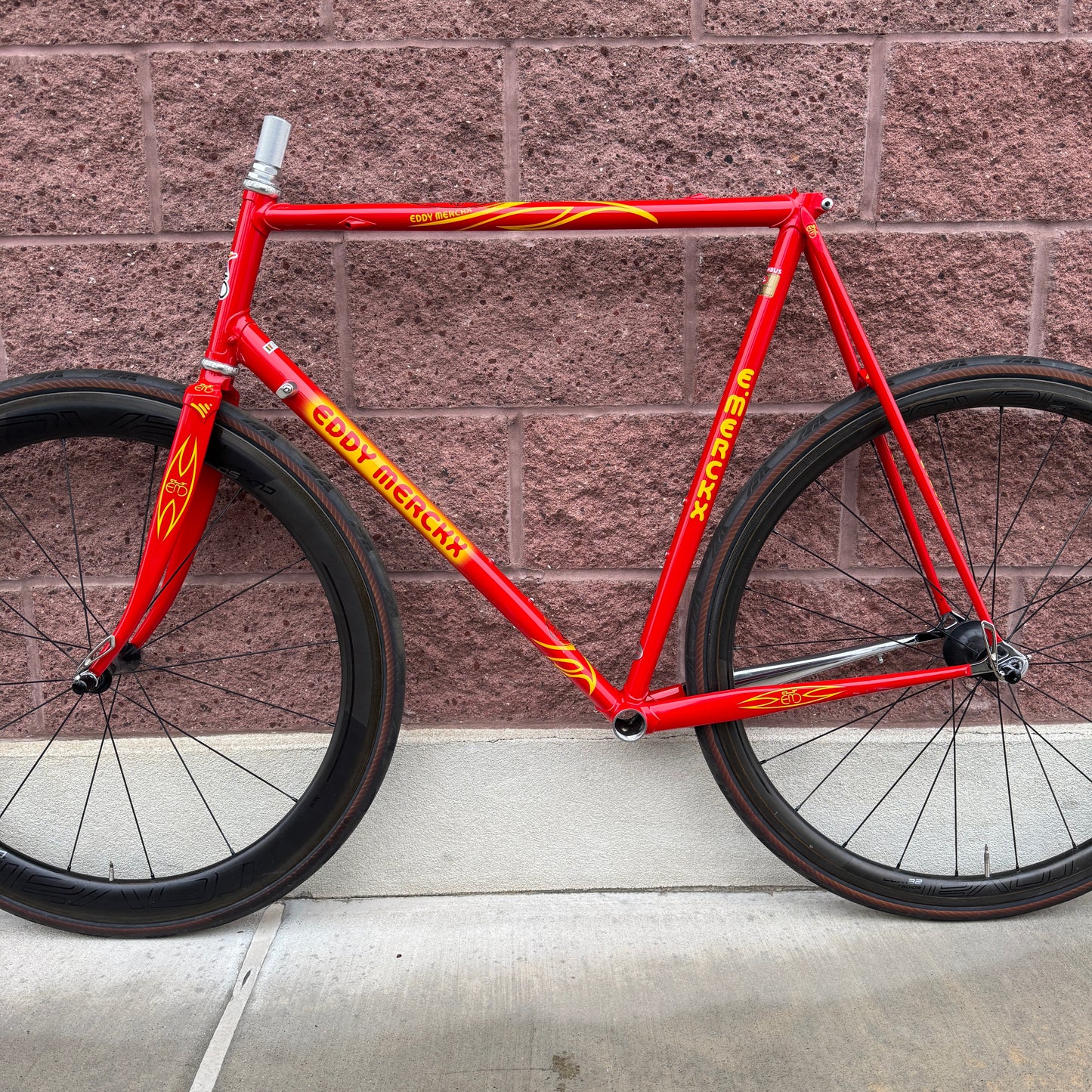 Eddy Merckx MX Leader Lugged Steel 59cm Rim Brake Frameset Columbus MXL MAX