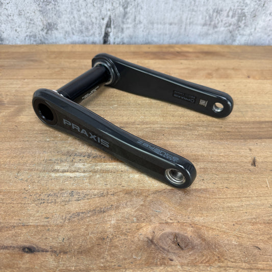 Low Mile! PraxisWorks Zayante M30 Carbon 172.5mm 30/28mm Spindle Crankset 465g