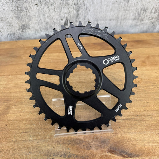 Low Mile! PraxisWorks CX-40F 40T 1x 10911/12-Speed fits Zayante Chainring 104g