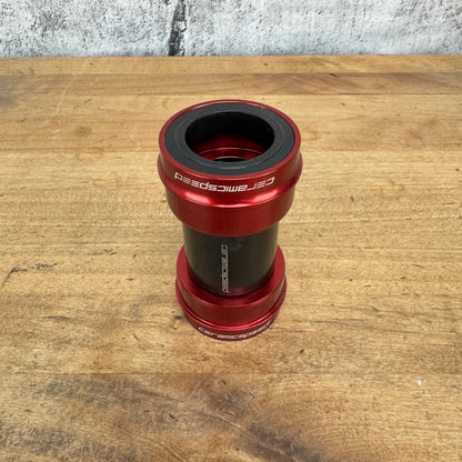 Ceramicspeed Pressfit PF30 Red Bottom Bracket for SRAM DUB Spindles 118g