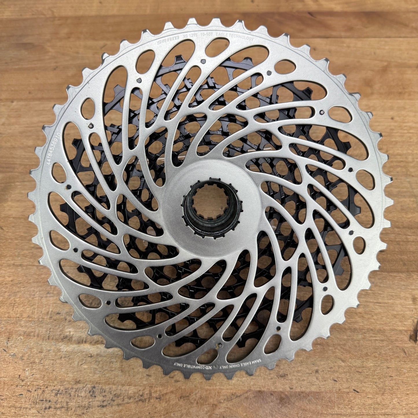 Low Mile! SRAM X01 Eagle XG-1295 10-50t 12-Speed "Light Wear" Bike Cassette 366g