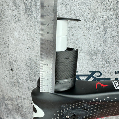 2017 Pinarello Dogma F10 Black Lava Size 53 (54.5cm) Rim Brake Carbon Frameset