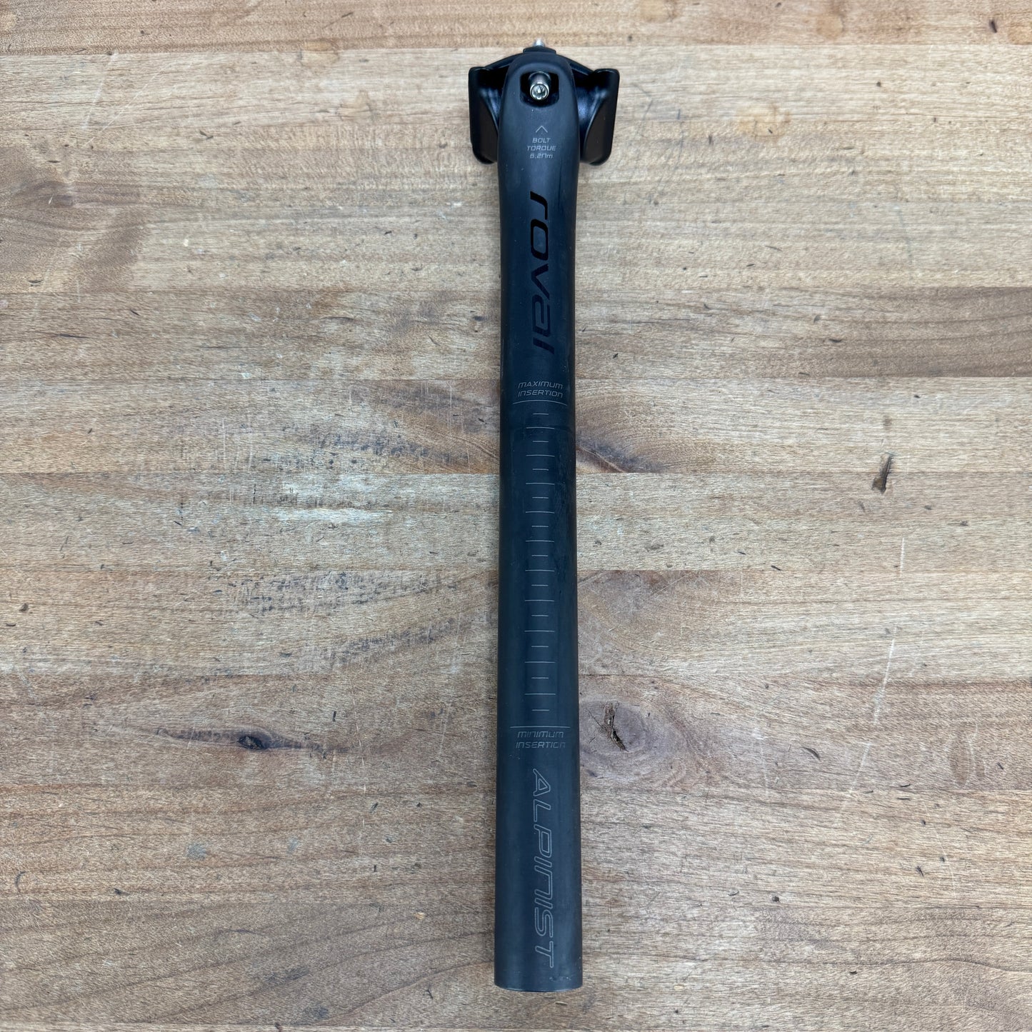 Low Mile! Roval Alpinist 27.2mm x 300mm 20mm Setback Carbon Bike Seatpost 134g