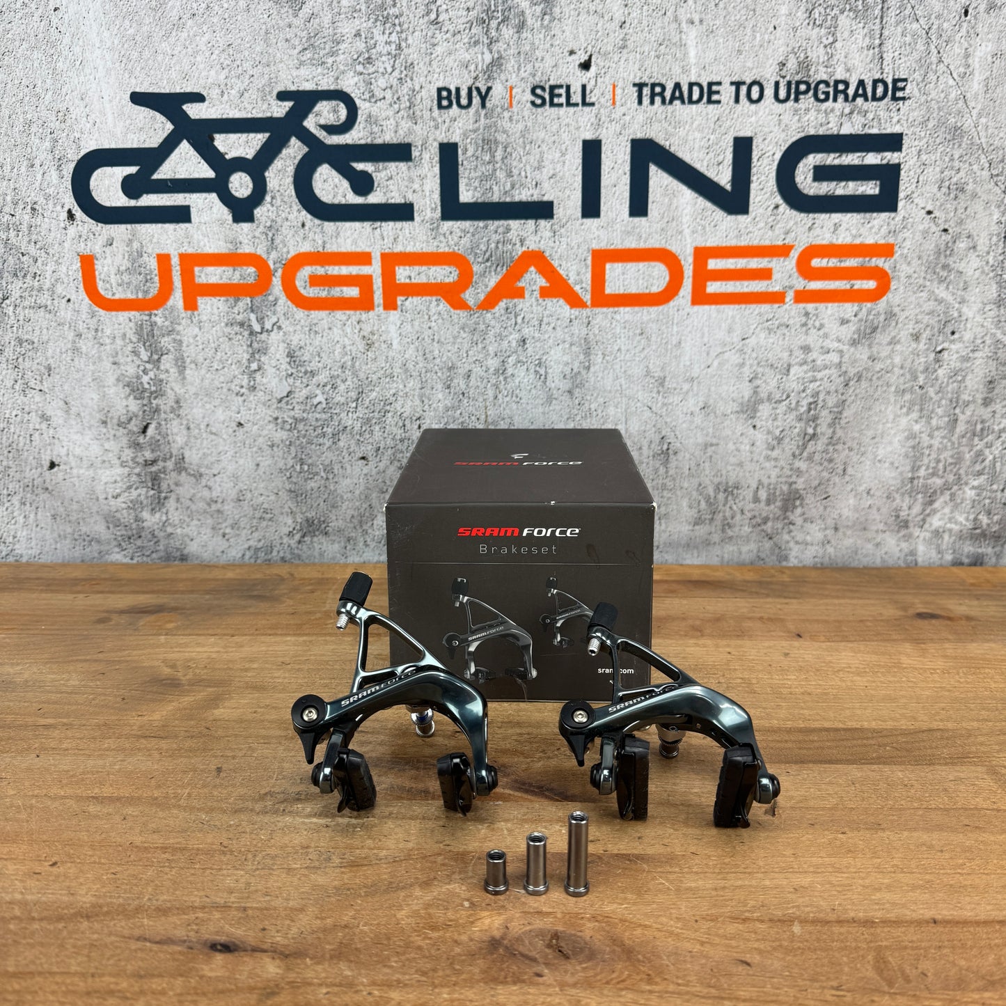 New! SRAM Force Front & Rear Set Center Mount Rim Brake Calipers 279g MSRP $148