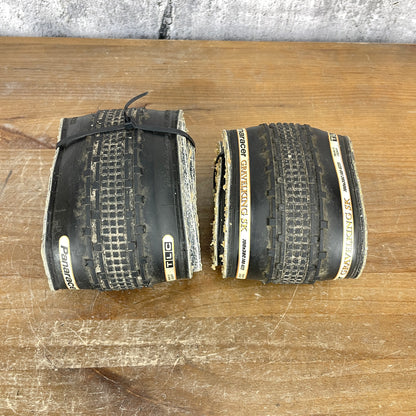 Pair Panaracer Gravel King SK Tubeless 700x38c Gravel Bike Tires