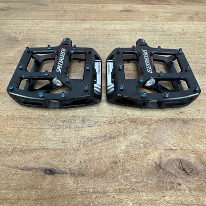 Low Mile! Specialized Bennies Alloy Platform Black MTB Bike Pedals 436g