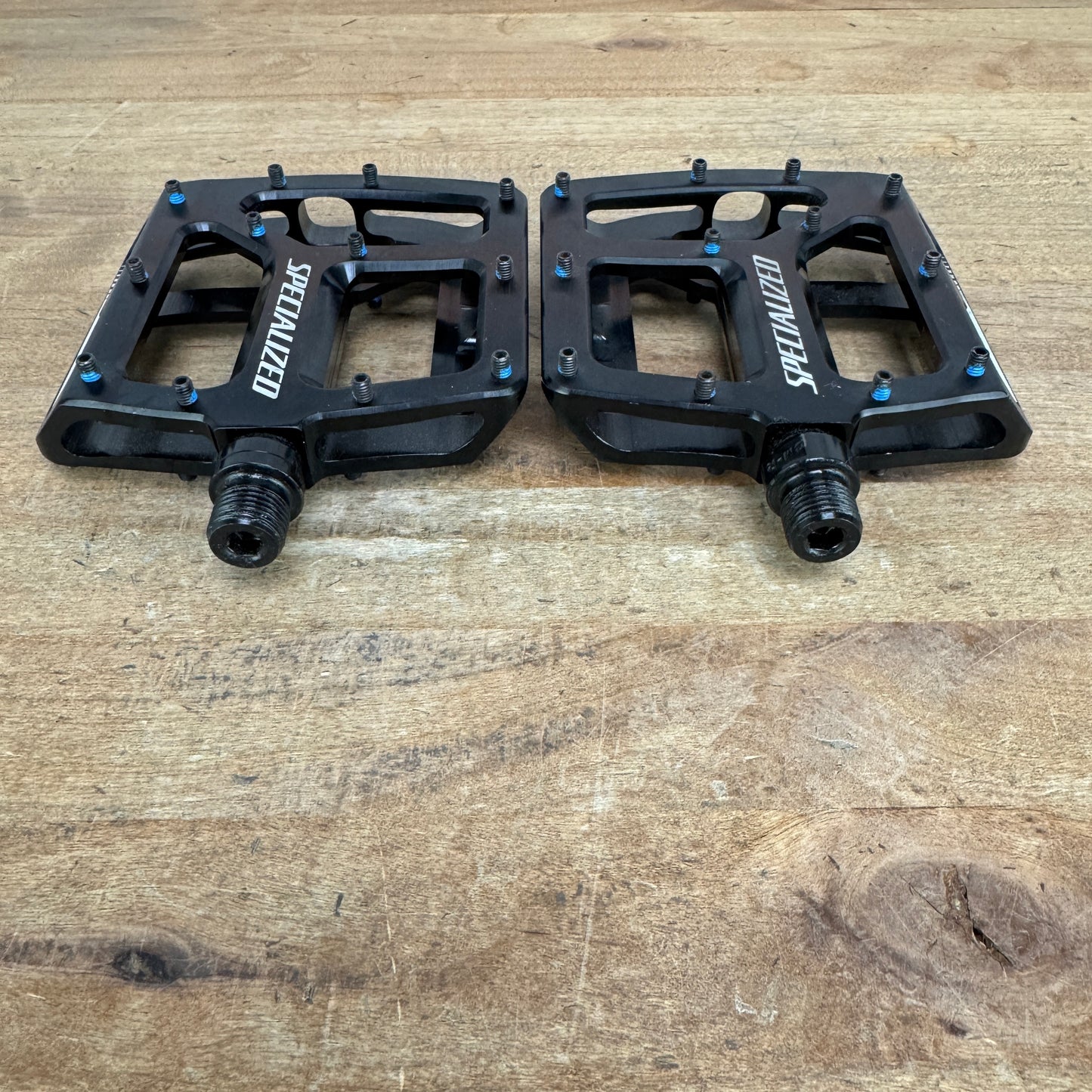 Low Mile! Specialized Bennies Alloy Platform Black MTB Bike Pedals 436g
