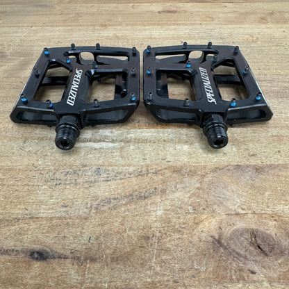 Low Mile! Specialized Bennies Alloy Platform Black MTB Bike Pedals 436g