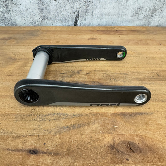 Low Mile! SRAM Red AXS D1 172.5mm Carbon DUB 8-Bolt Direct Mount Crankset 332g