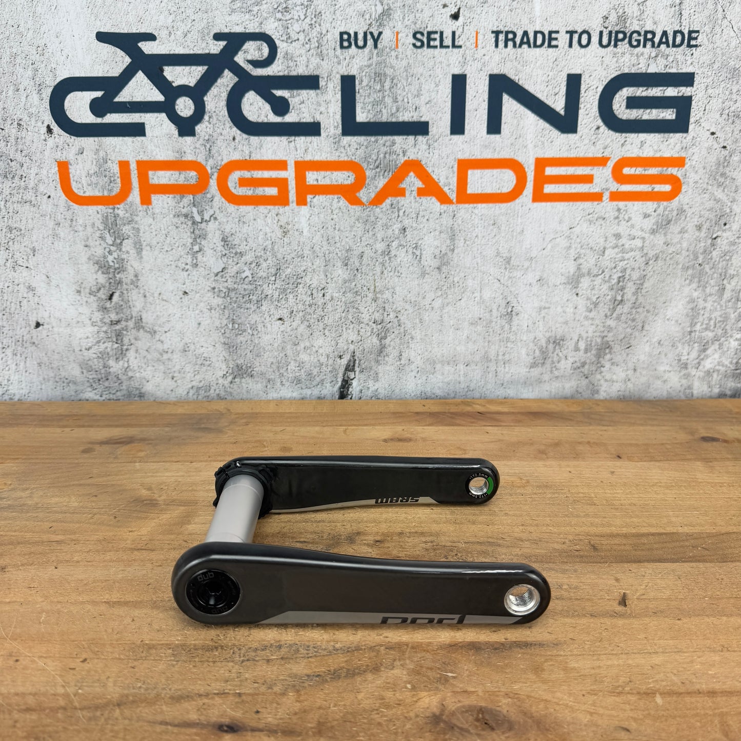 Low Mile! SRAM Red AXS D1 172.5mm Carbon DUB 8-Bolt Direct Mount Crankset 332g