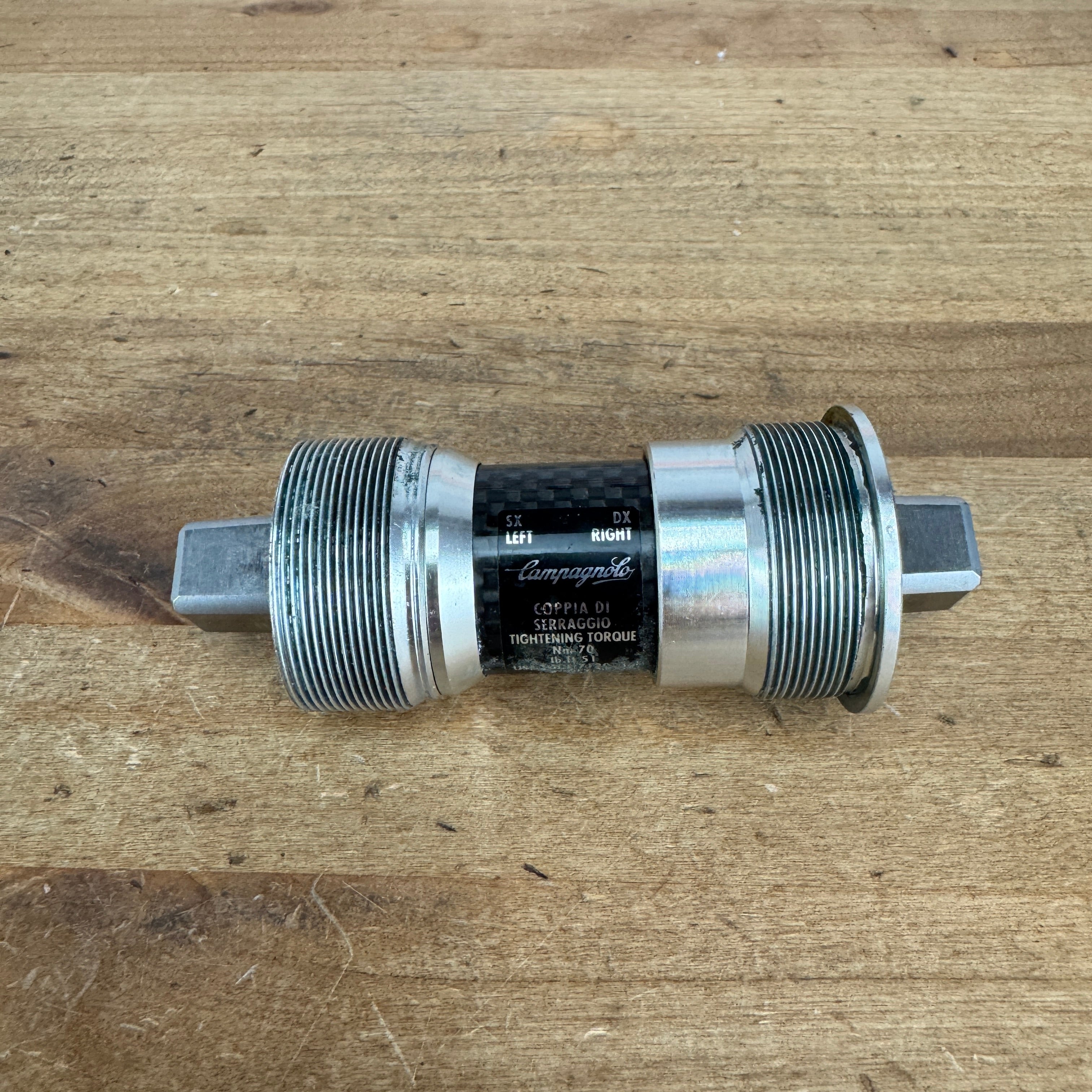 Campagnolo Record ボトムブラケット 102mm A58 Campagnolo Record ボトムブラケット 102mm A58