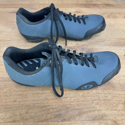 Giro Privateer 2-Bolt Lace-Up EU 41 Grey Clipless MTB/Gravel Cycling Shoes