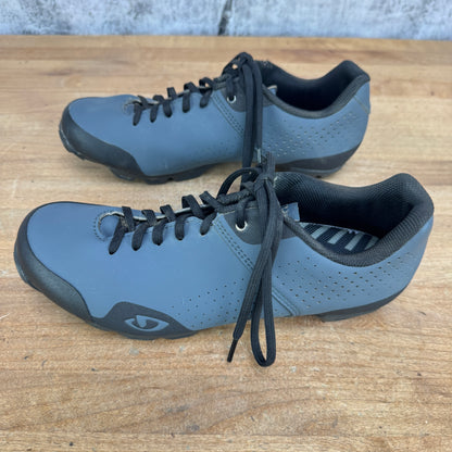 Giro Privateer 2-Bolt Lace-Up EU 41 Grey Clipless MTB/Gravel Cycling Shoes