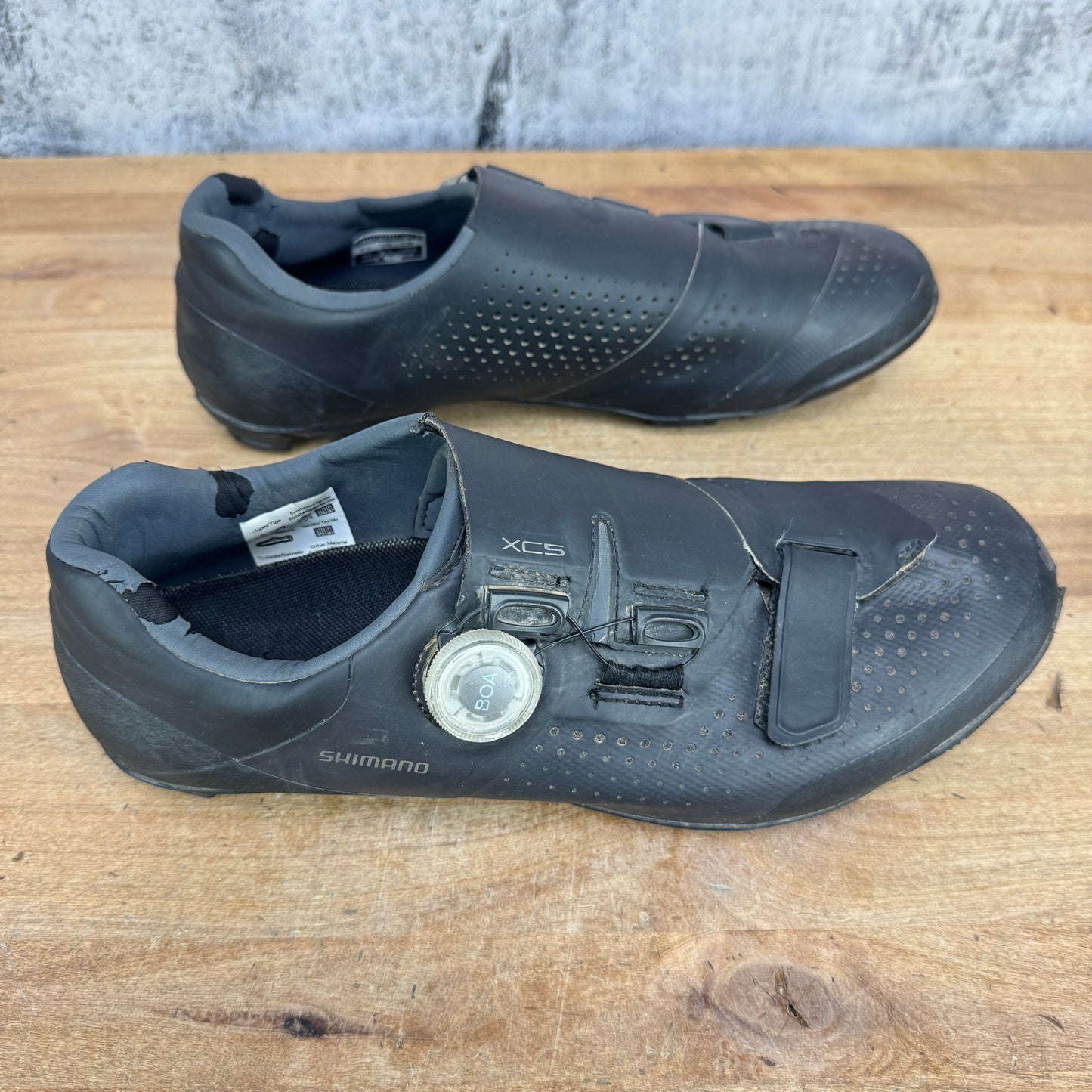 Shimano SH-XC501 Boa 2-Bolt XC3 EU 42 Black Clipless MTB/Gravel Cycling Shoes