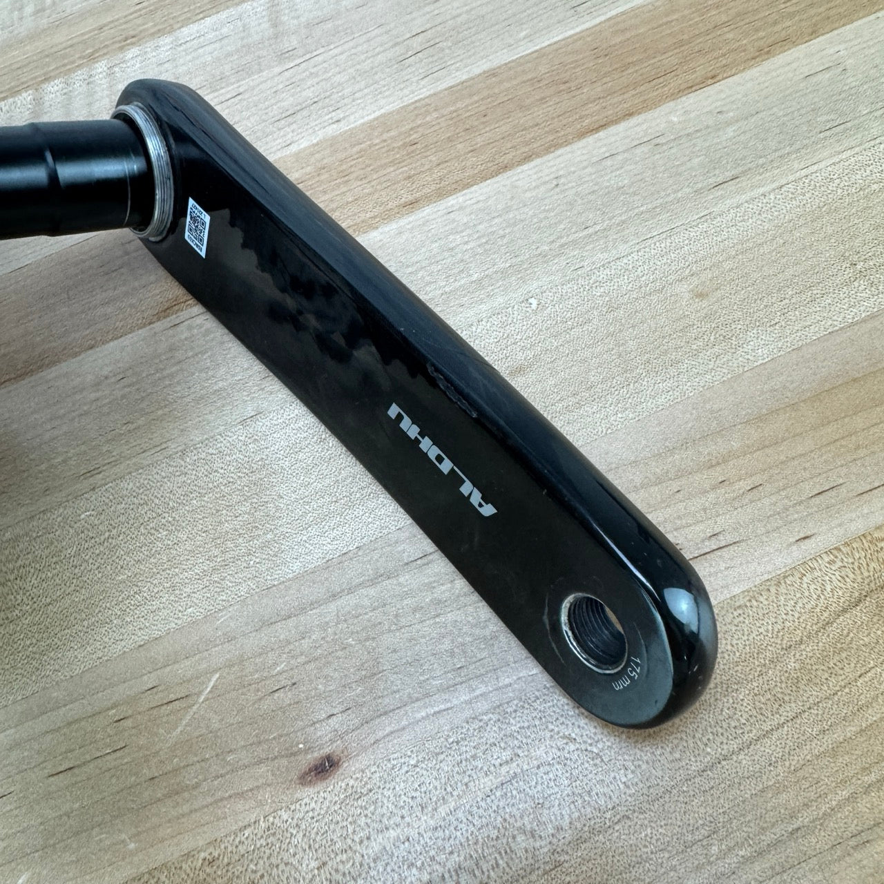 ROTOR ALDHU CARBON クランク 175mm 30mmシャフト付き Rotor Aldhu Carbon OCP 175mm 30mm Spindle 48/35t Bike Crankset