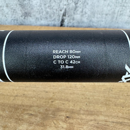 Easton EA50 AX Alloy 31.8mm 42cm 80mm Reach 120mm Drop Bike Handlebar 313g