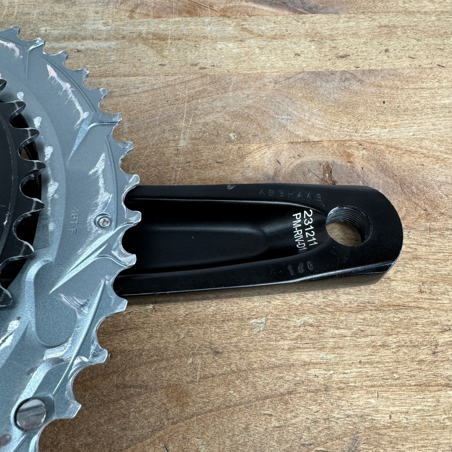 SRAM Rival AXS Quarq Power Meter 160mm 48/35t 12-Speed Alloy Bike Crankset