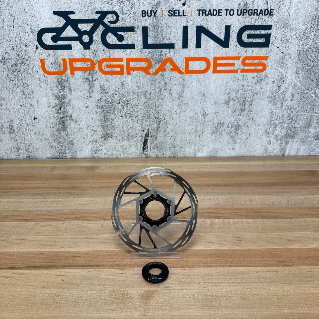 SRAM Paceline Centerlock 160mm Disc Brake Brake Rotor w/ Lockring 155g