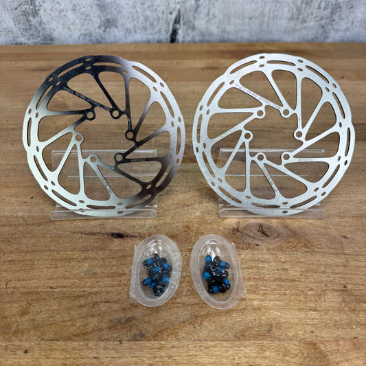 New! SRAM CenterLine 140mm 6-Bolt Pair Disc Brake Bike Rotors 178g