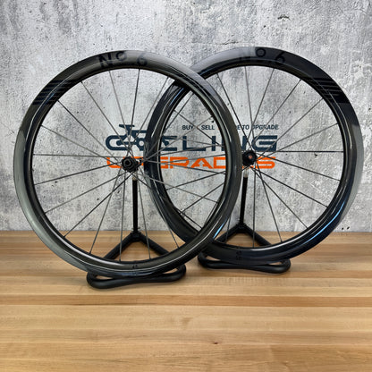 Low Mile! No. 6 45/50 Superlight All Round Carbon Tubeless Disc Wheelset 700c