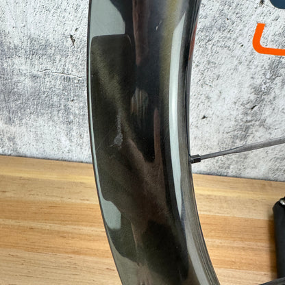 Low Mile! No. 6 45/50 Superlight All Round Carbon Tubeless Disc Wheelset 700c