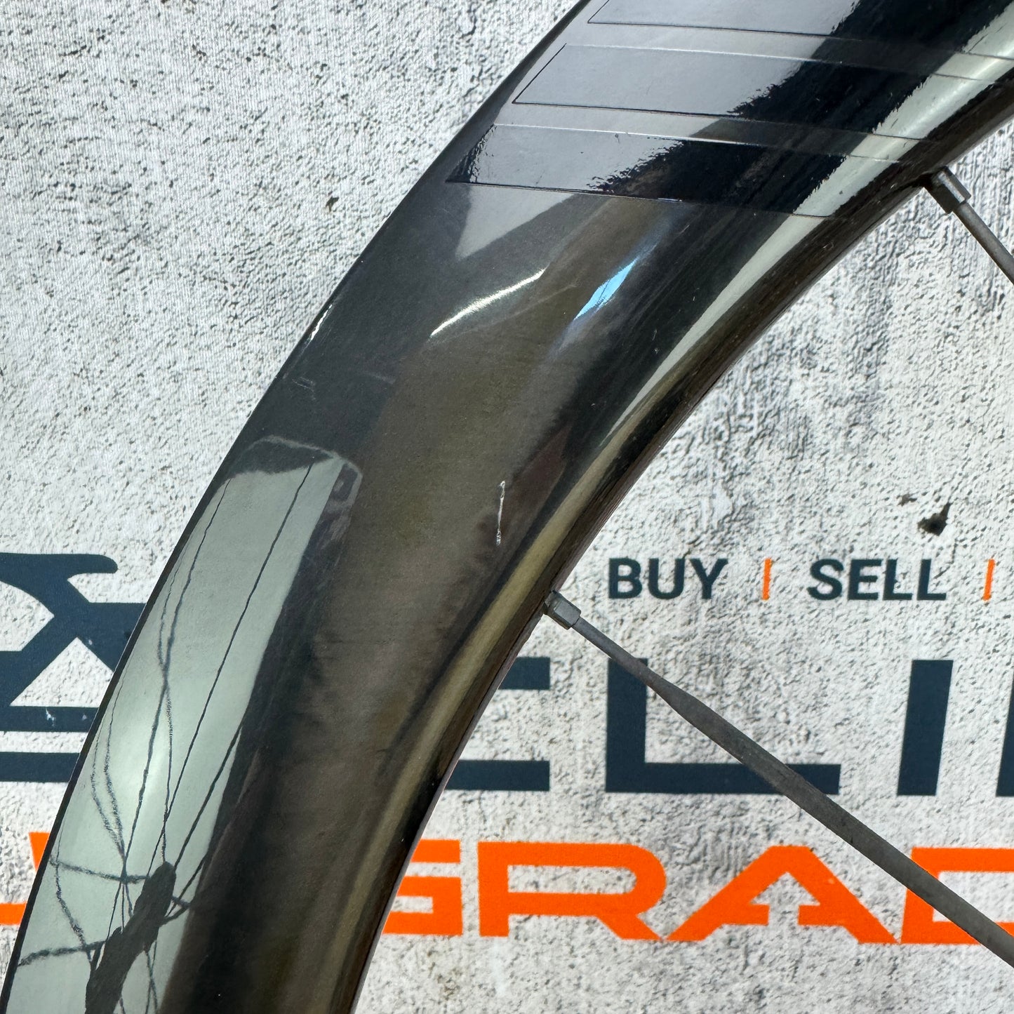 Low Mile! No. 6 45/50 Superlight All Round Carbon Tubeless Disc Wheelset 700c