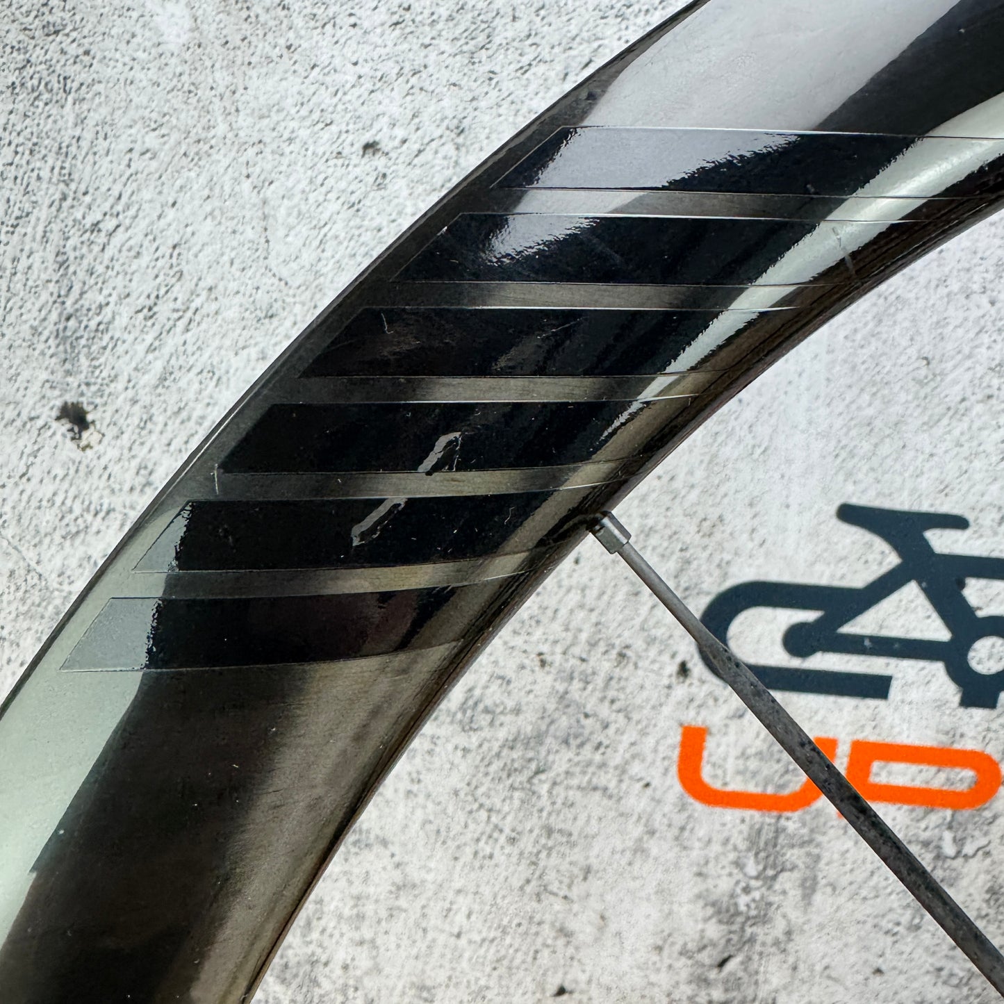 Low Mile! No. 6 45/50 Superlight All Round Carbon Tubeless Disc Wheelset 700c