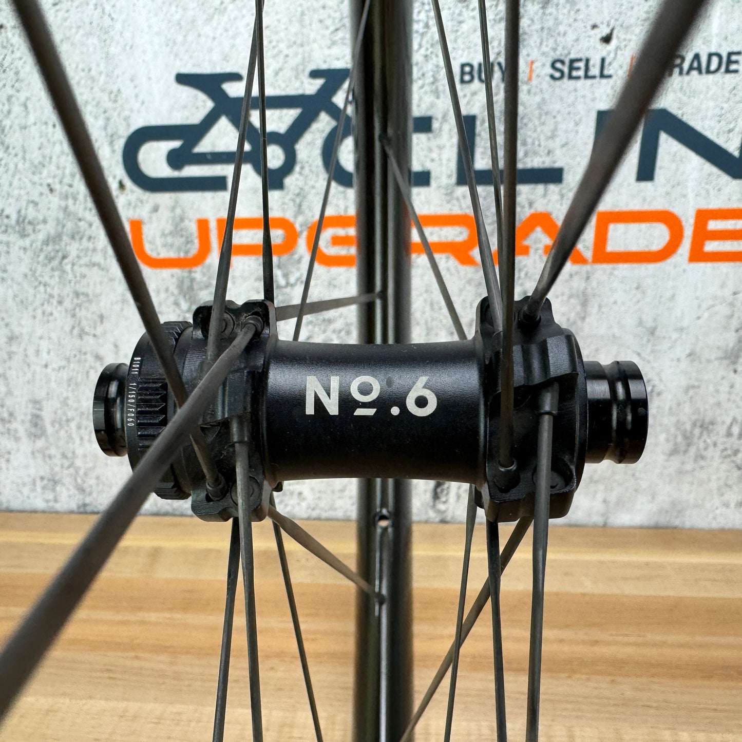 Low Mile! No. 6 45/50 Superlight All Round Carbon Tubeless Disc Wheelset 700c
