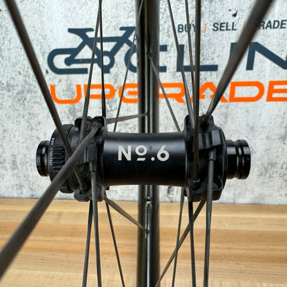 Low Mile! No. 6 45/50 Superlight All Round Carbon Tubeless Disc Wheelset 700c
