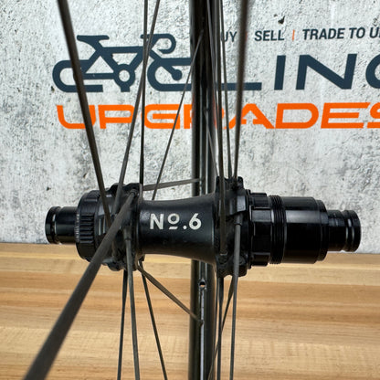 Low Mile! No. 6 45/50 Superlight All Round Carbon Tubeless Disc Wheelset 700c