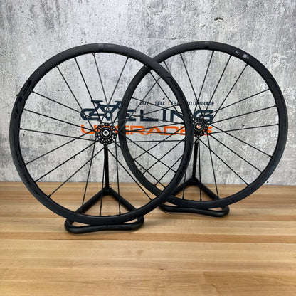 Low Mile! Fulcrum Racing Zero CMPTZN DB Alloy Tubeless Disc Wheelset 700c 1612g