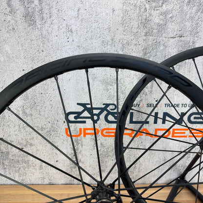 Low Mile! Fulcrum Racing Zero CMPTZN DB Alloy Tubeless Disc Wheelset 700c 1612g